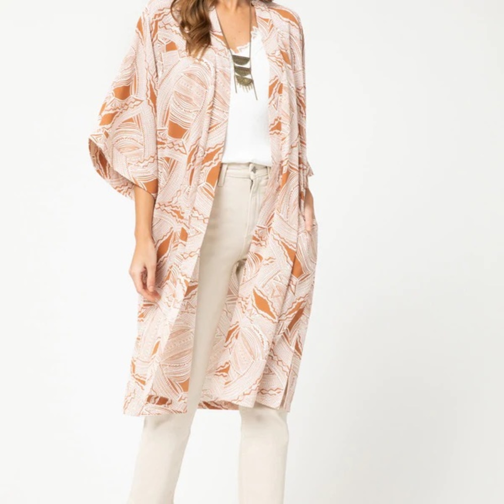 NWT Abstract Kimono